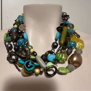 Ms V 2008 Statement Necklaces 5 Layers Chunky